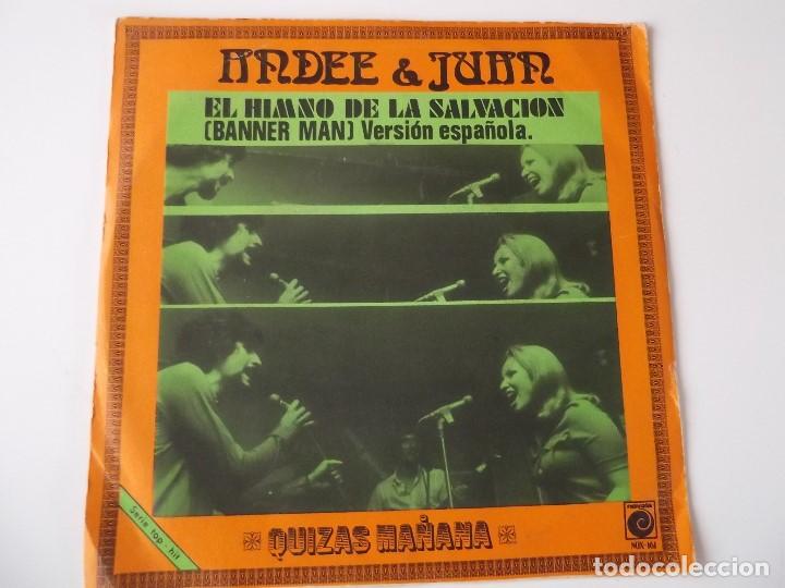 Discos de vinilo: ANDEE & JUAN - El himno de la salvaci&oacute;n (versi&oacute;n espa&ntilde;ola) - Foto 2
