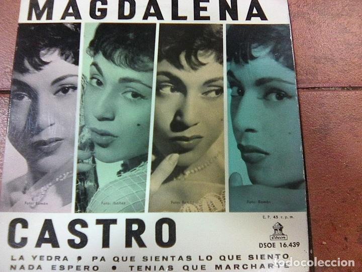 Discos de vinilo: Magdalena Castro - La yedra + 3 (Ode&oacute;n, 1961) - Foto 1
