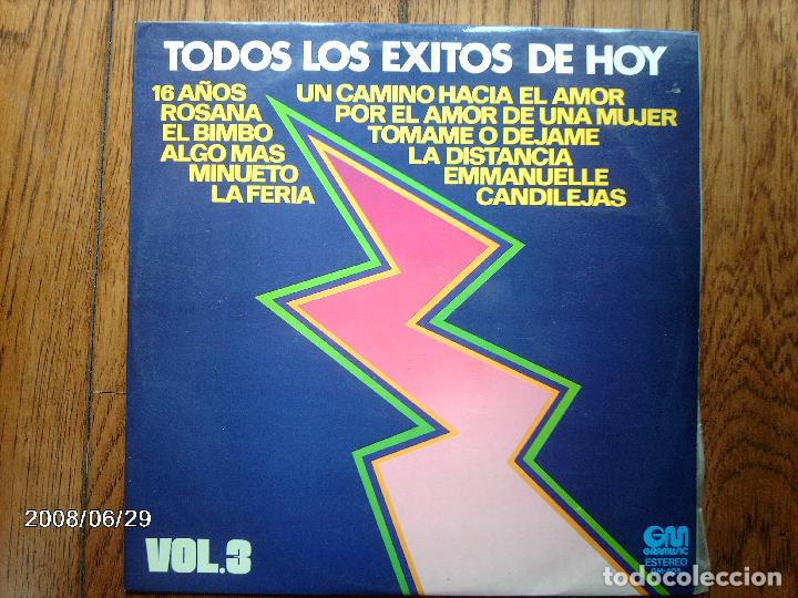 Discos de vinilo: todos los exitos de hoy vol 3 - Foto 1