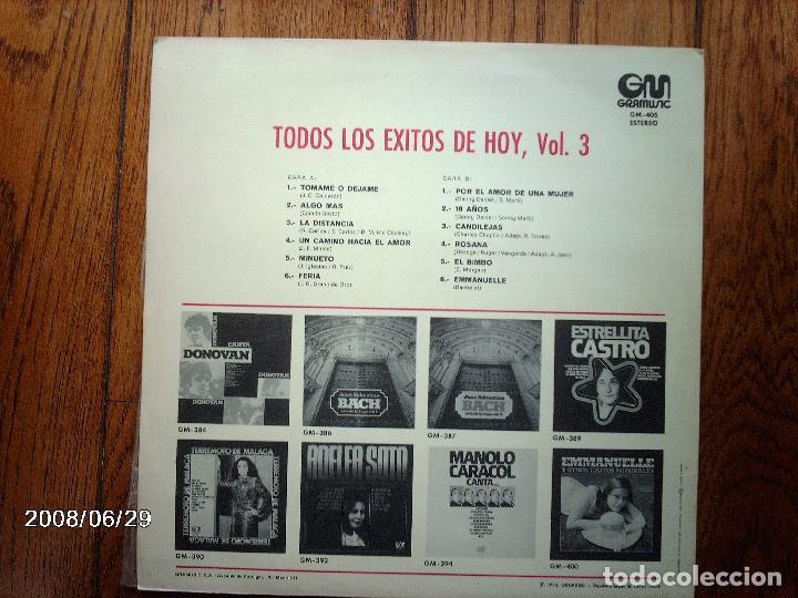 Discos de vinilo: todos los exitos de hoy vol 3 - Foto 2
