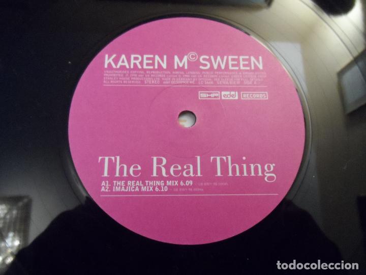 Discos de vinilo: KAREN MC SWEEN - THE REAL THING - Foto 3
