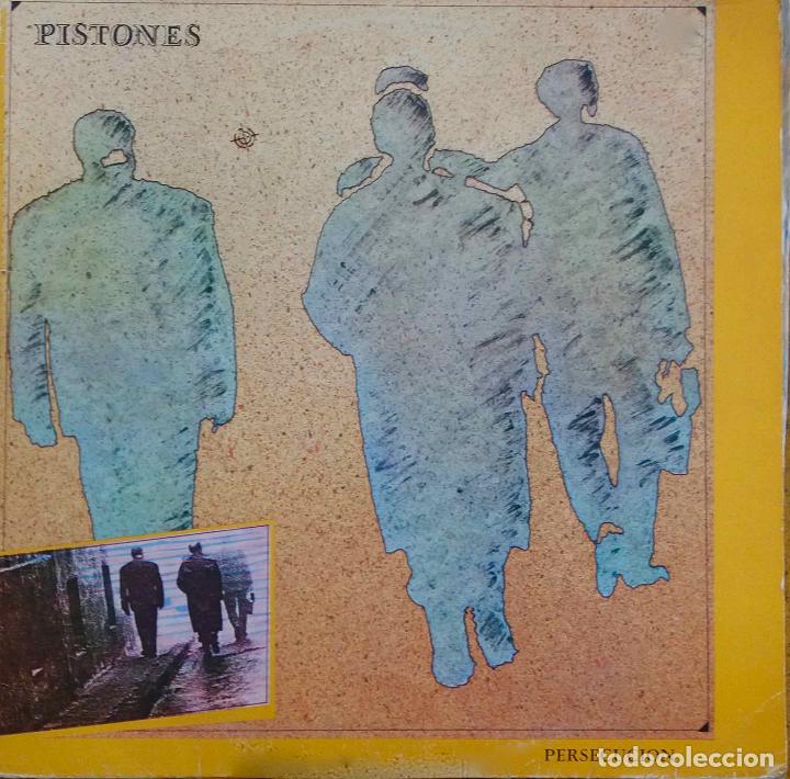 Discos de vinilo: PISTONES, PERSECUCI&Oacute;N. LP ORIGINAL ARIOLA - Foto 1