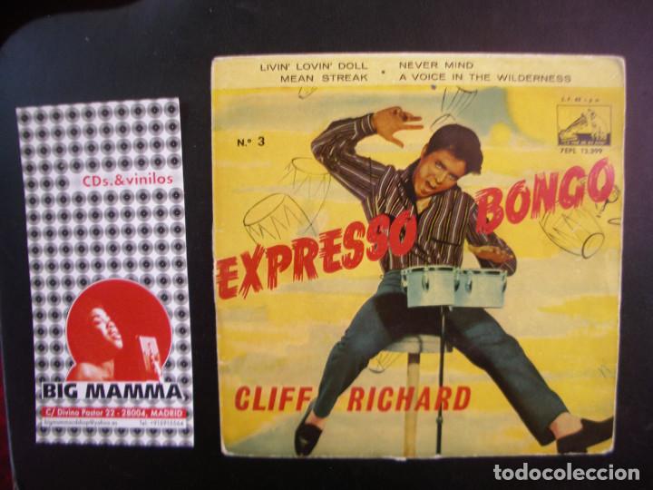 Discos de vinilo: CLIFF RICHARD- EXPRESSO BONGO. EP - Foto 1