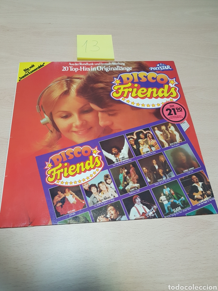 Discos de vinilo: DISCO FRIENDS- GERMANY - POLYSTAR - Foto 1