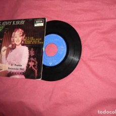 Discos de vinilo: KATHY KIRBY - YO TE AME + 3 (EP DECCA 1965 ESPAÑA) EUROVISION 1965 VER FOTOS. Lote 118657479
