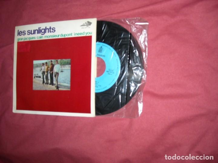 Discos de vinilo: LES SUNLIGHTS Ep Grand Jacques + 3 temas  1967 spa - Foto 1