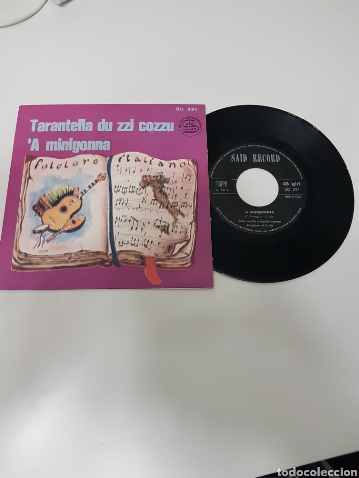 Discos de vinilo: A MINIGONNA- SALVATORE ID&Aacute; E MATILDE VENNETI - Foto 1