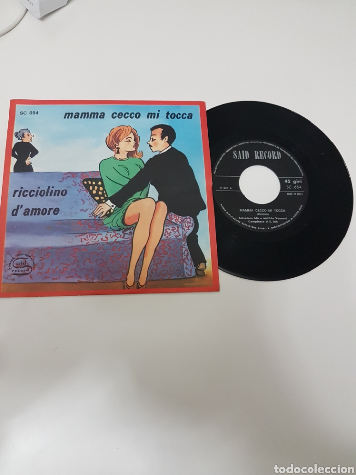 Discos de vinilo: MAMMA CECCO MI TOCCA- SALVATORE ID&Aacute; E MATILDE VENNERI - Foto 1
