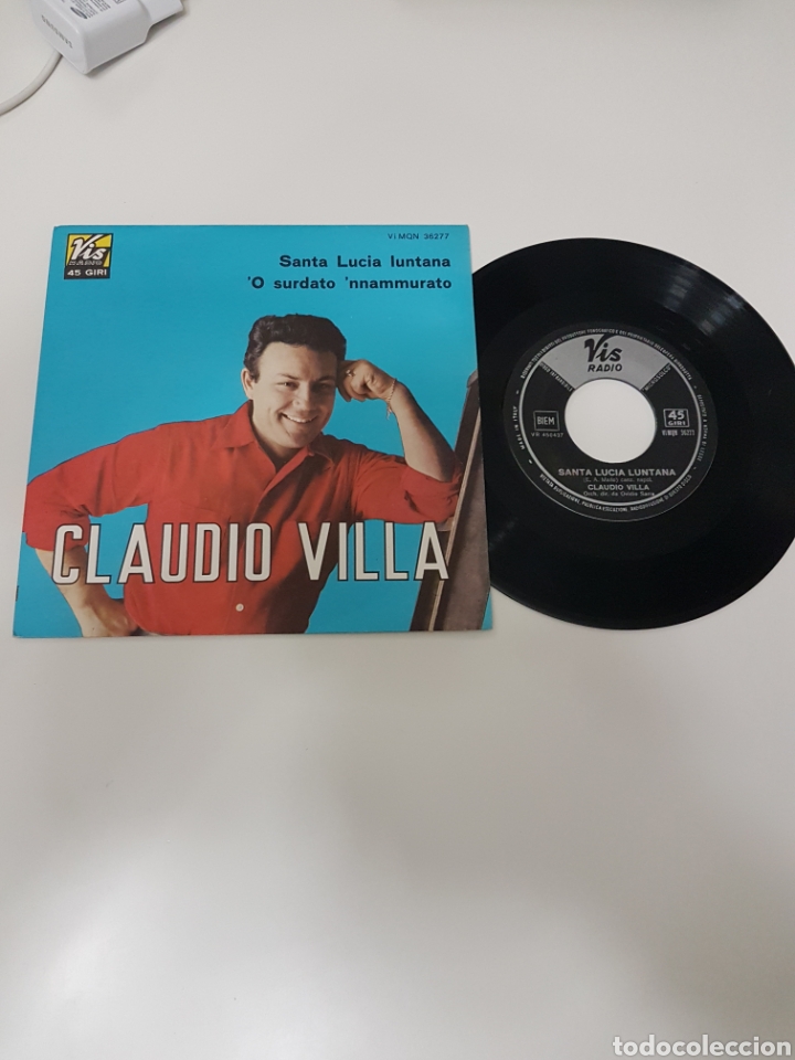 Dischi in vinile: SANTA LUCIA LUNTANA CLAUDIO VILLA