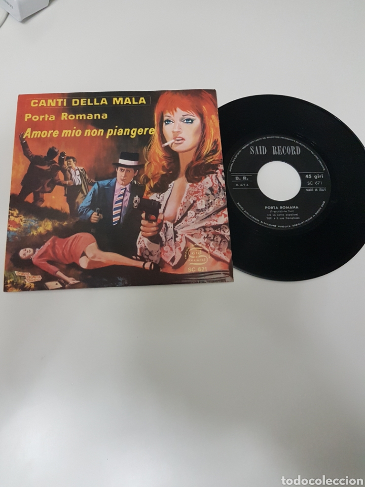 Discos de vinilo: PORTA ROMANA- CANTI DELLA MALA - Foto 1