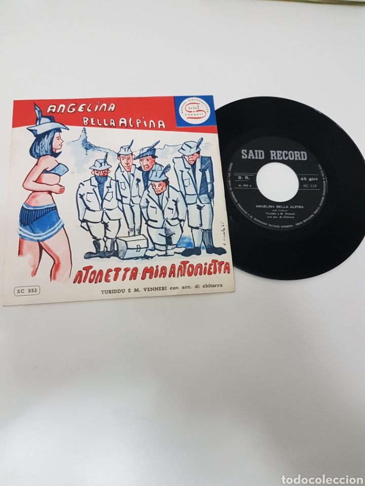 Dischi in vinile: ANGELINA BELLA ALPINA- TURIDDU E VENNERI