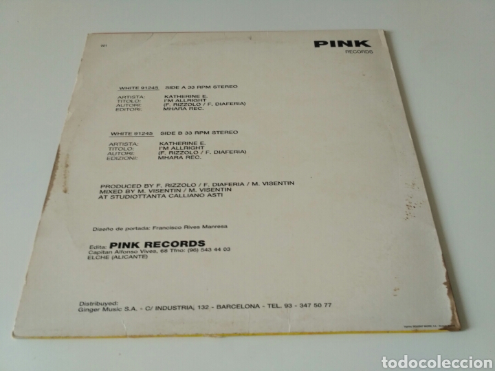 Discos de vinilo: Katherine E. - Im Alright - Foto 2