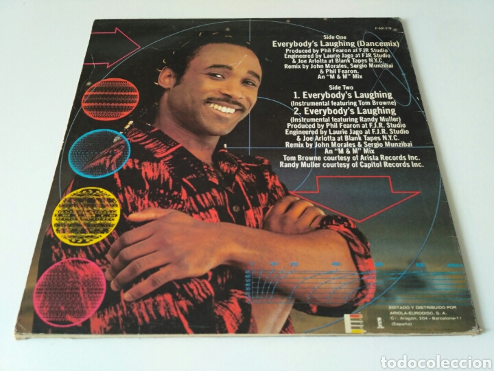 Discos de vinilo: Phil Fearon & Galaxy - Everybodys Laughing - Foto 2