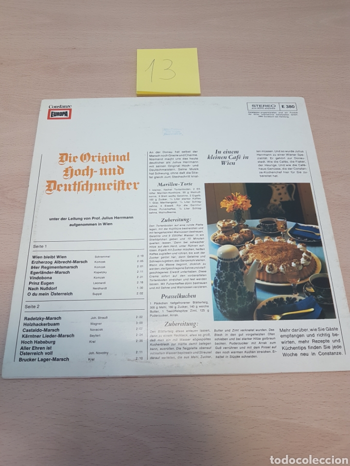 Discos de vinilo: DIE ORIGINAL GIDJ- UND DEUTLDJMEIFTER - Foto 2