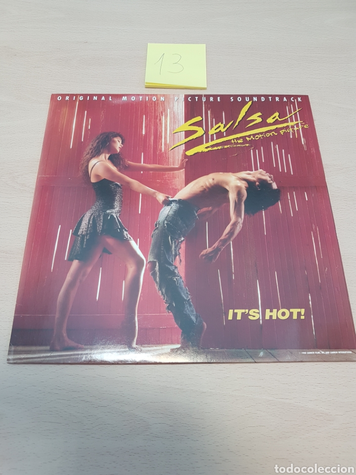 Discos de vinilo: SALSA THE MOTION PICTURE - ITS HOT! - LP 1988 - Foto 1