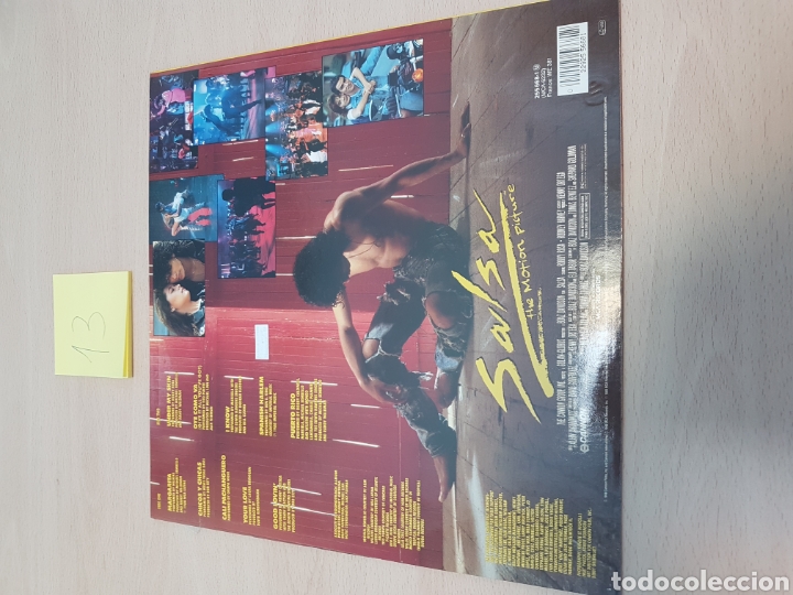 Discos de vinilo: SALSA THE MOTION PICTURE - ITS HOT! - LP 1988 - Foto 2