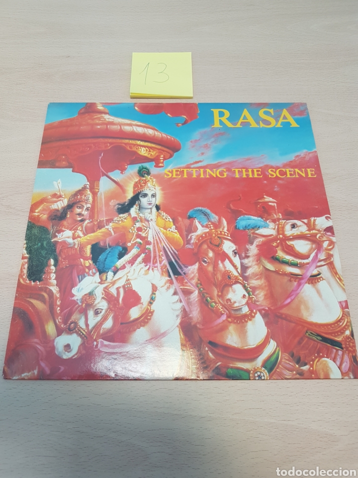 Discos de vinilo: RASA ( SETTING THE SCENE ) 1980-SWEDEN - Foto 1