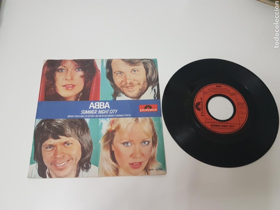 Discos de vinilo: ABBA SUMMER NIGHT CITY 1978 - Foto 1