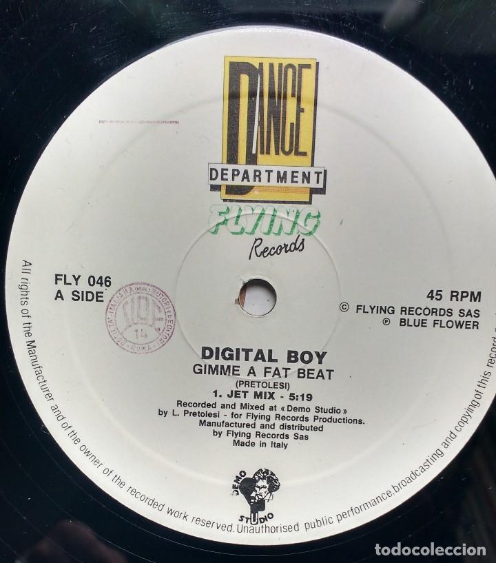 Discos de vinilo: Digital Boy &ndash; Gimme A Fat Beat - Foto 6