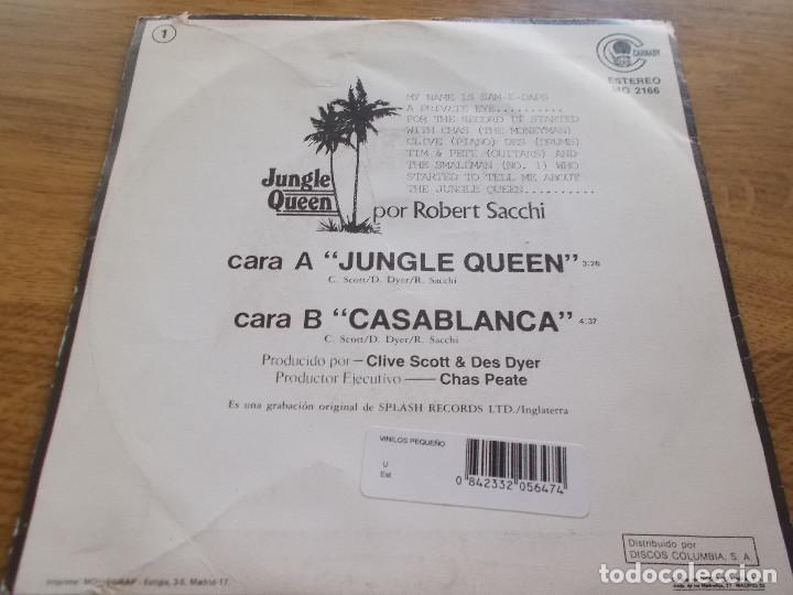 Discos de vinilo: ROBERT SACCHI. JUNGLE QUEEN - Foto 2