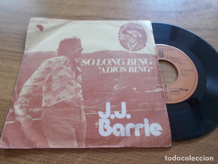 Discos de vinilo: J.J. BARRIE. SO LONG BING. - Foto 1
