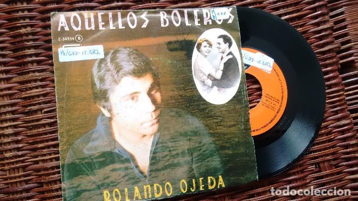 Discos de vinilo: SINGLE (VINILO) DE ROLANDO OJEDA A&Ntilde;OS 70 - Foto 1