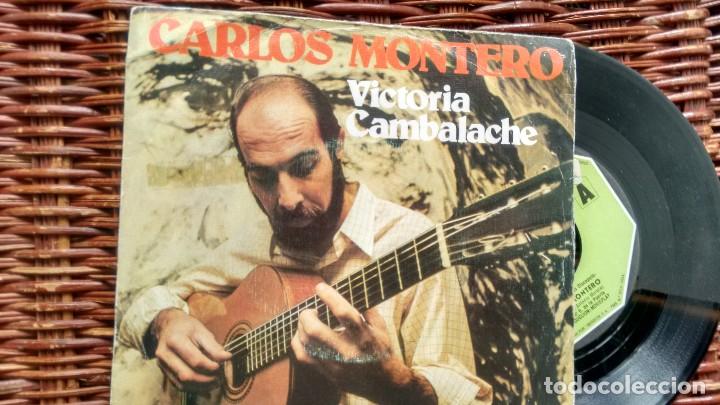 Discos de vinilo: SINGLE (VINILO) DE CARLOS MONTERO A&Ntilde;OS 70 - Foto 1