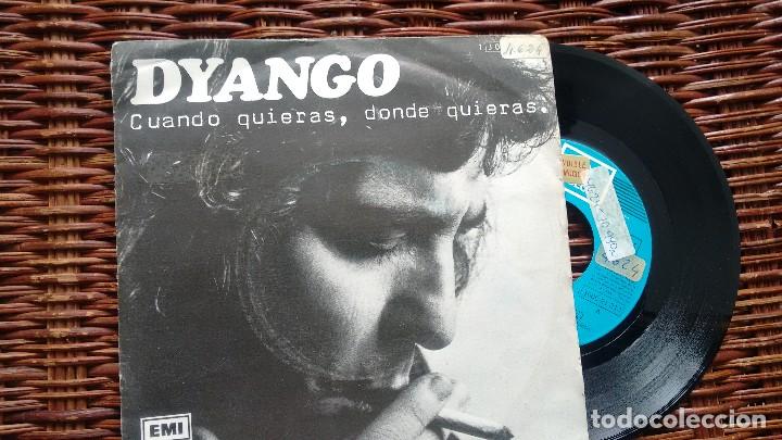 Discos de vinilo: SINGLE (VINILO) DE DYANGO A&Ntilde;OS 70 - Foto 1