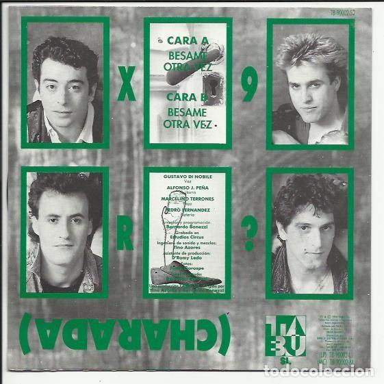 Discos de vinilo: CHARADA - Eres como el aire + quien seras - SINGLE 1990 - TABU - Foto 2