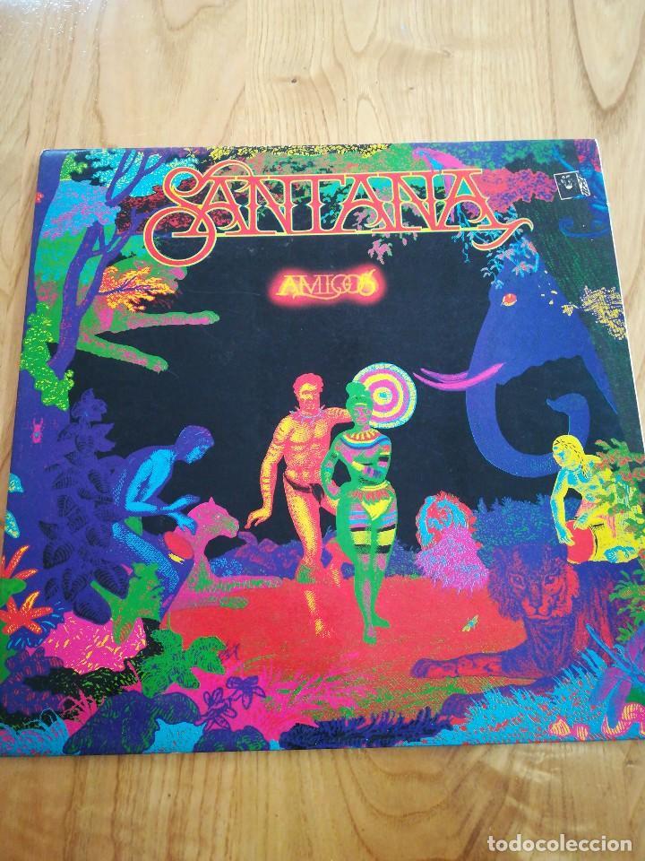 Discos de vinilo: Disco vinilo lps. Santana. Amigos - Foto 1