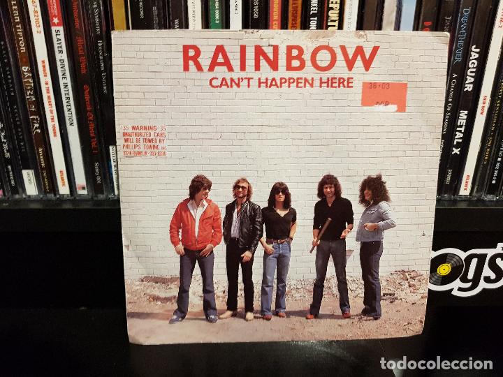Discos de vinilo: RAINBOW - CANT HAPPEN HERE - Foto 1