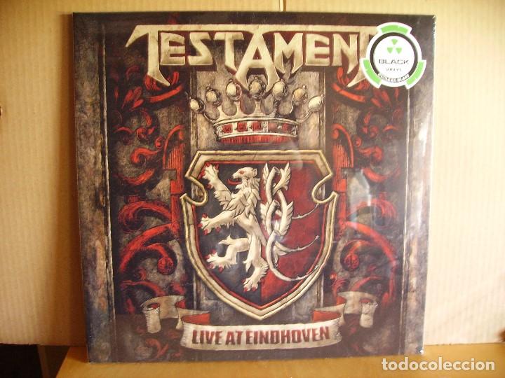 Discos de vinilo: TESTAMENT ---- LIVE AT EINDHOVEN - NUEVO - Foto 1