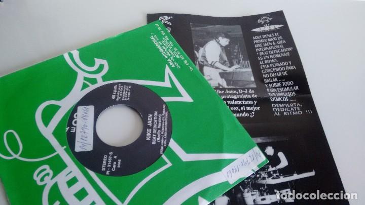 Discos de vinilo: SINGLE (VINILO) DE KIKE JAEN A&Ntilde;OS 90 - Foto 1
