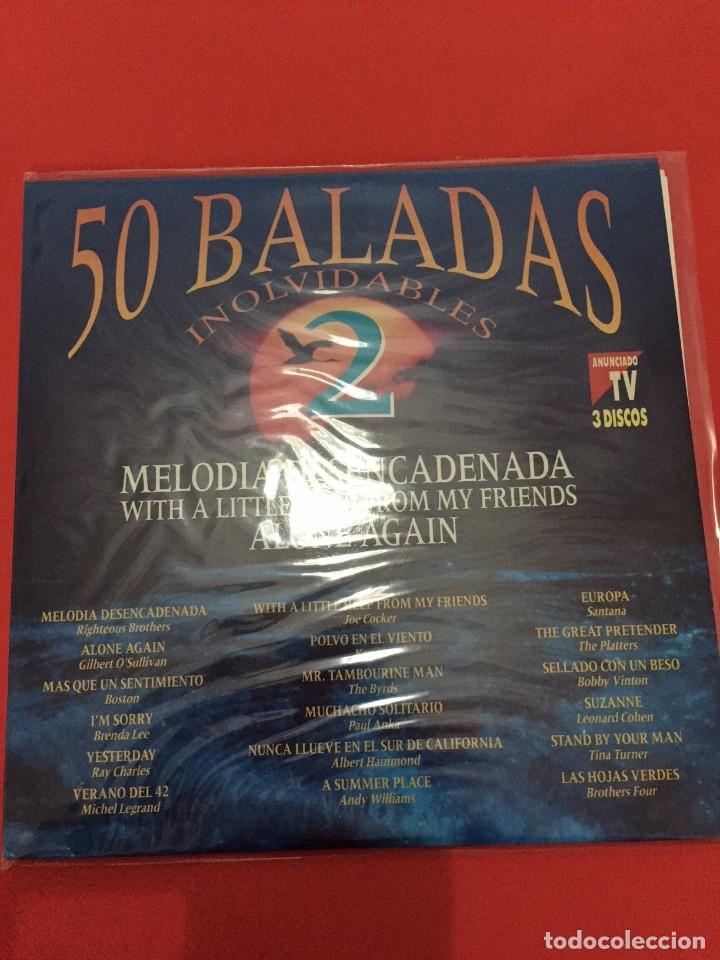 Discos de vinilo: 50 Baladas Inolvidables 2 - Foto 1