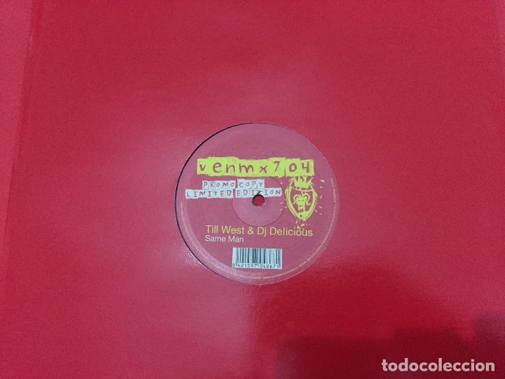 Discos de vinilo: Till West & DJ Delicious &lrm;&ndash; Same Man - Foto 1