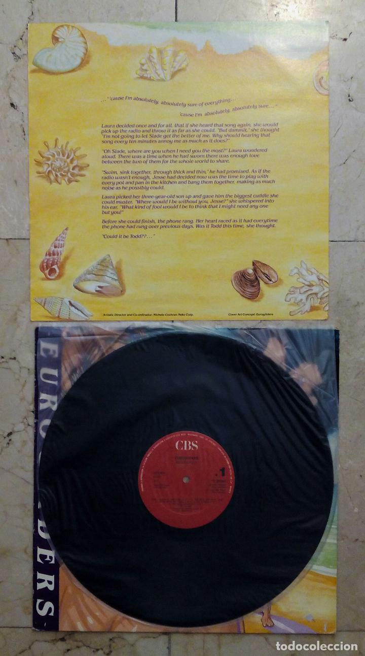 Discos de vinilo: LP EUROGLIDERS - ABSOLUTELY - CBS 1985. - Foto 3