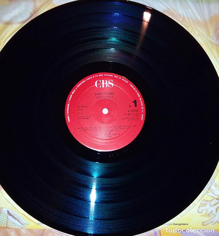 Discos de vinilo: LP EUROGLIDERS - ABSOLUTELY - CBS 1985. - Foto 4