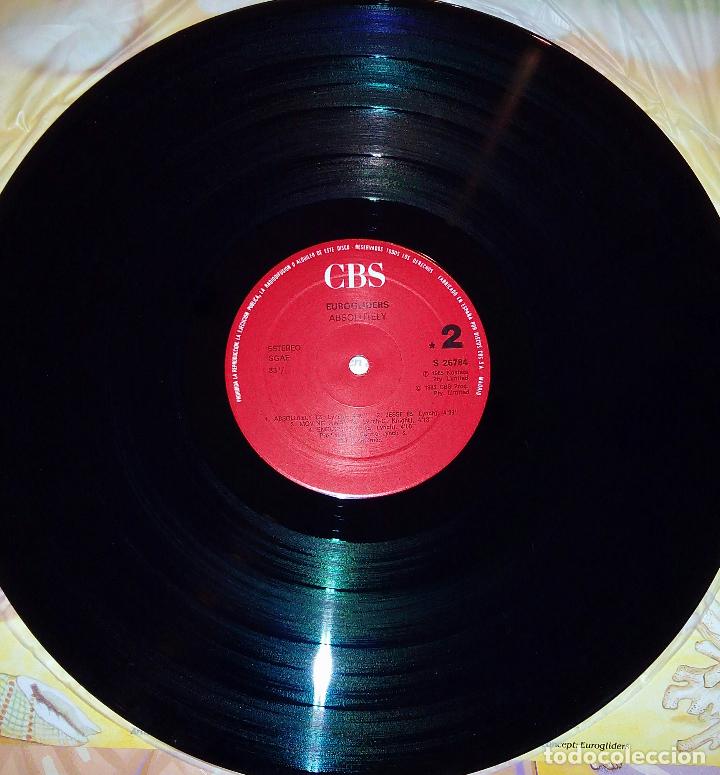 Discos de vinilo: LP EUROGLIDERS - ABSOLUTELY - CBS 1985. - Foto 5