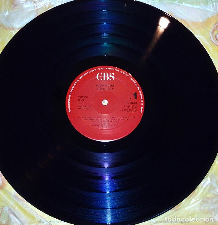 Discos de vinilo: LP EUROGLIDERS - ABSOLUTELY - CBS 1985 - Foto 4