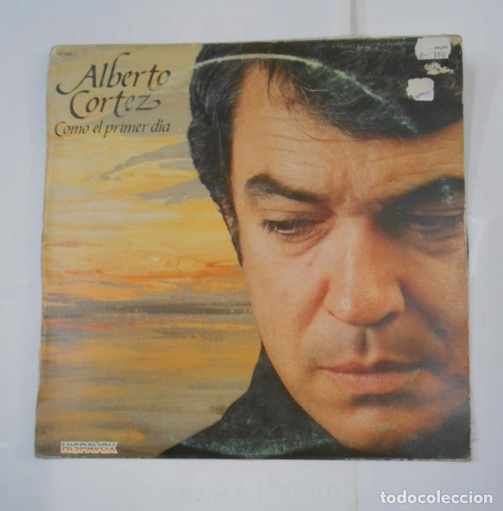 Discos de vinilo: ALBERTO CORTEZ. - COMO EL PRIMER DIA - LP. TDKDA25 - Foto 1