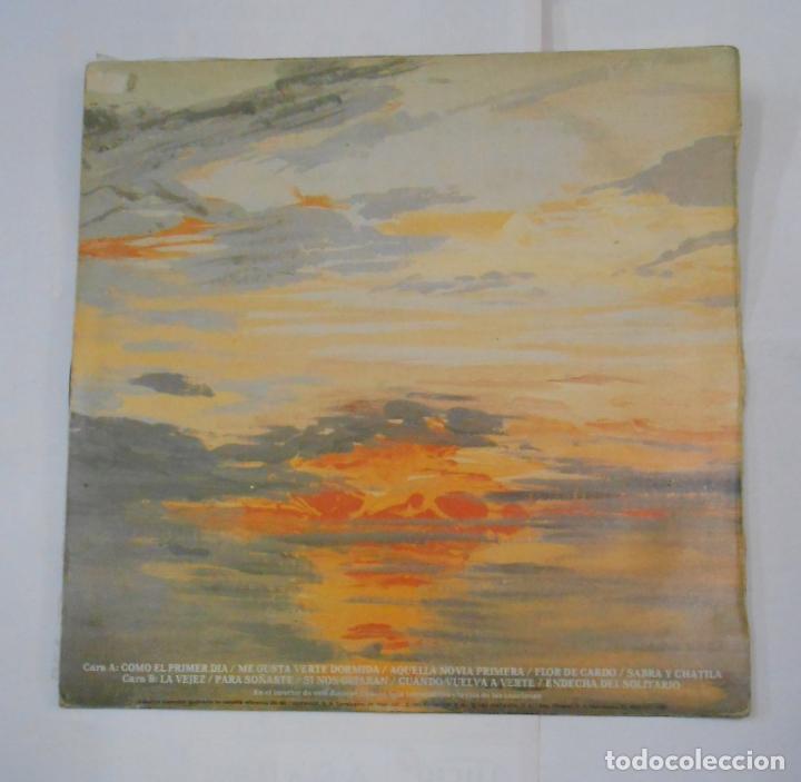 Discos de vinilo: ALBERTO CORTEZ. - COMO EL PRIMER DIA - LP. TDKDA25 - Foto 2