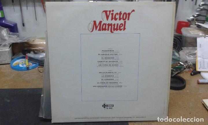 Discos de vinilo: VICTOR MANUEL		LP	SAEF SL-2032 - Foto 2