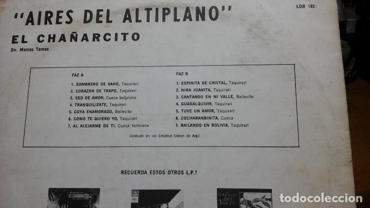 Discos de vinilo: El cha&ntilde;arcito.Aires del altiplano - Foto 2