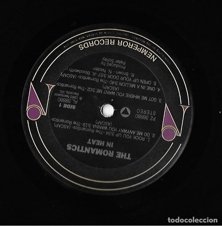 Discos de vinilo: ROMANTICS, THE: IN HEAT. CL&Aacute;SICO POWER POP - Foto 3