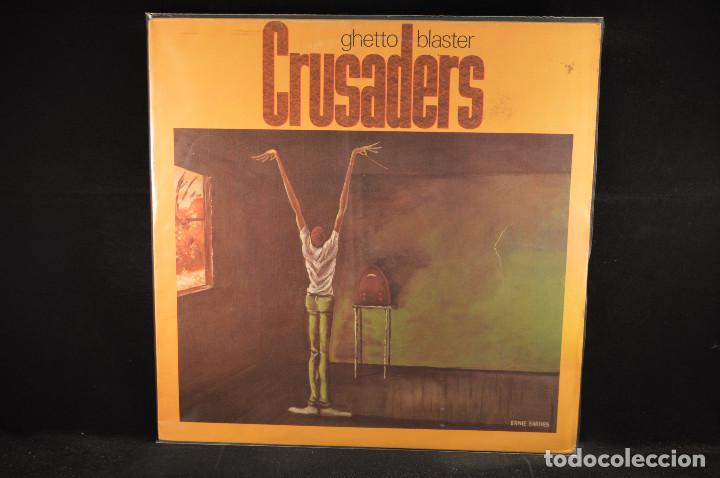 Discos de vinilo: CRUSADER - GHETTO BLASTER - LP - Foto 1
