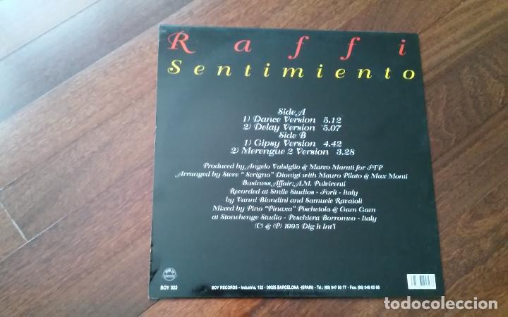 Discos de vinilo: Raffi-sentimiento.maxi espa&ntilde;a - Foto 2