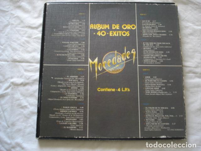 Discos de vinilo: Mocedades   Album De Oro. 40 Exitos - Foto 2