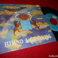 Discos de vinilo: ORQ.FILARMONICA CANARIAS+CORAL LAS PALMAS HIMNO A CANARIAS/VERSION POPULAR 7 SINGLE 1984 SONOISLA