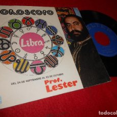 Discos de vinilo: PROFESOR LESTER LOS ASTROS LIBRA 7 SINGLE 1974 BELTER HOROSCOPO