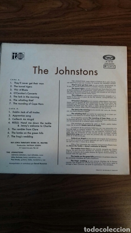 Discos de vinilo: The Johnstons. 1.970. - Foto 2